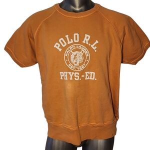 Polo Ralph Lauren Orange Short Sleeve Sweatshirt